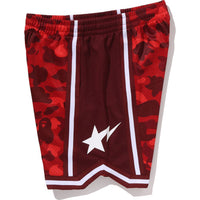 COLOR CAMO MESH RELAXED FIT SHORTS MENS