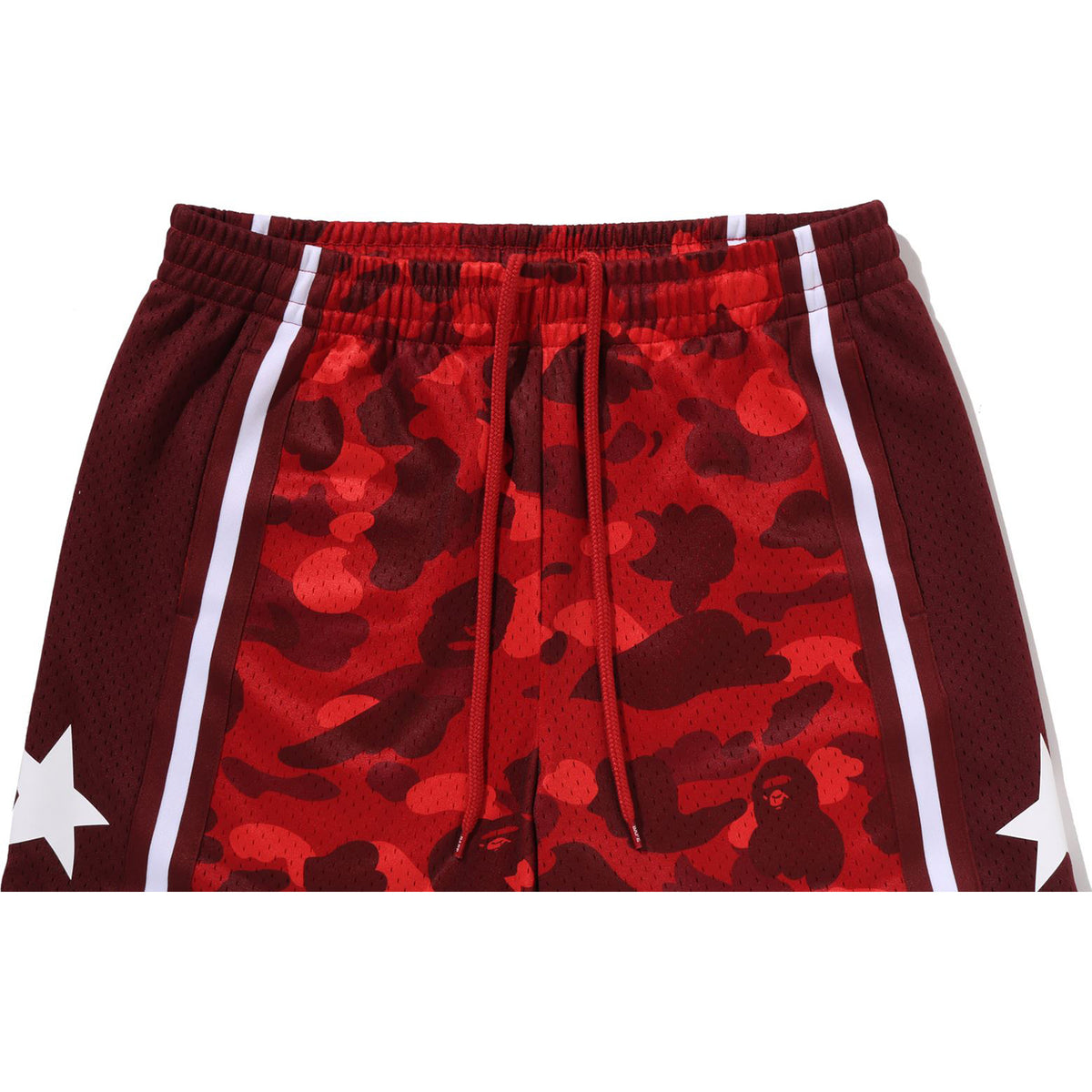 COLOR CAMO MESH RELAXED FIT SHORTS MENS