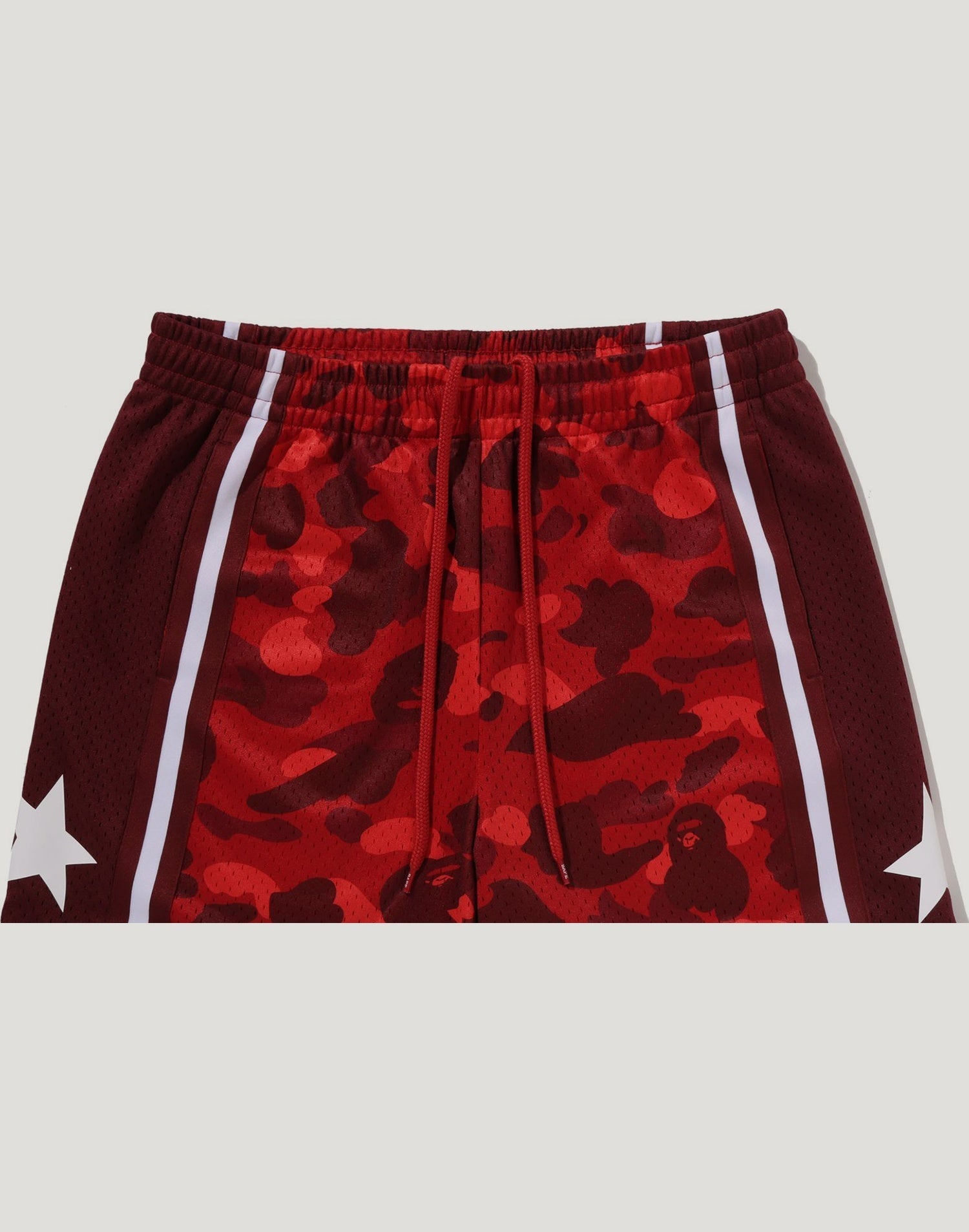 COLOR CAMO MESH RELAXED FIT SHORTS MENS