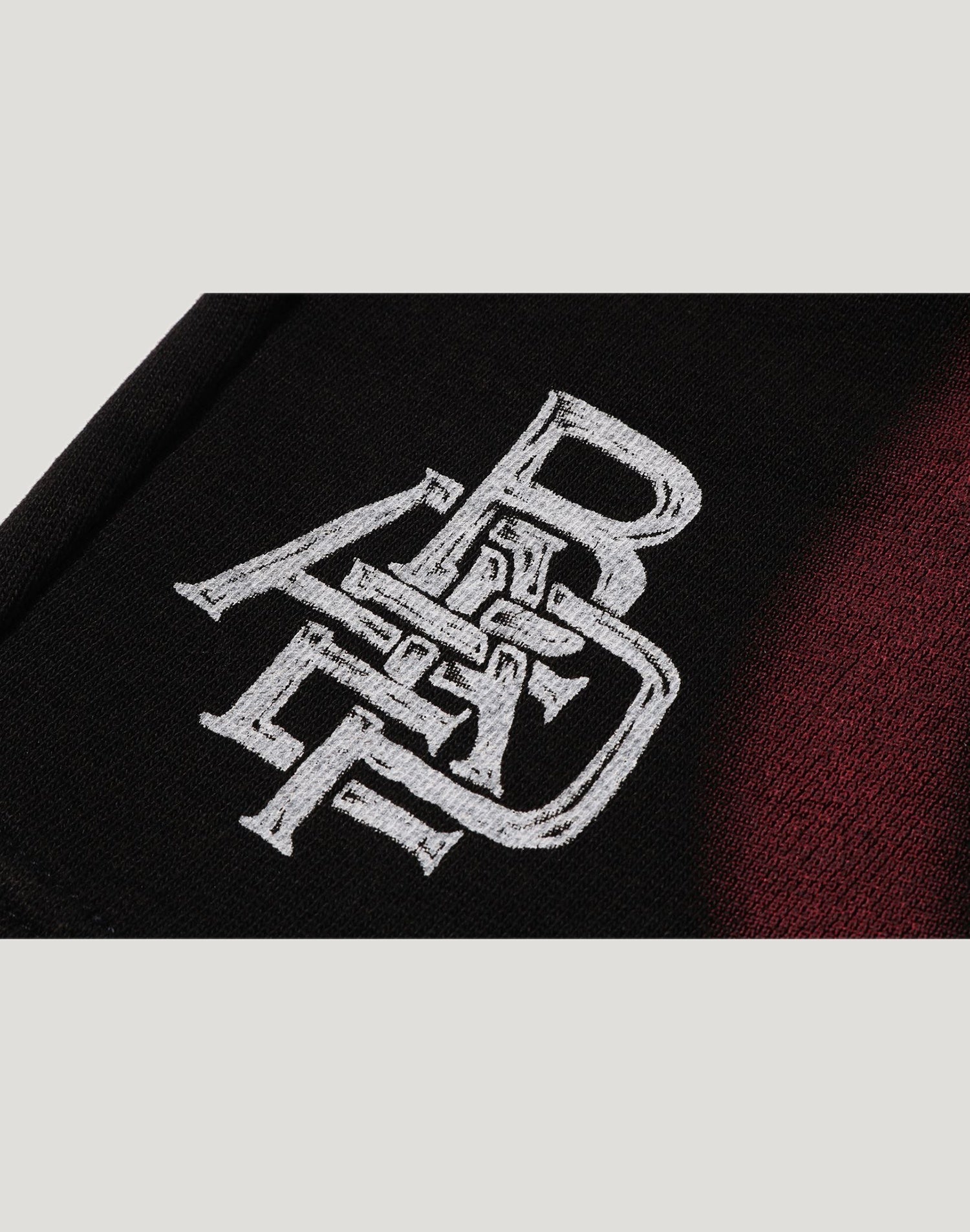 HEAVY WASH HAND DRAW FOOTBALL LOGO RELAXED FIT SWEAT SHORTS MENS