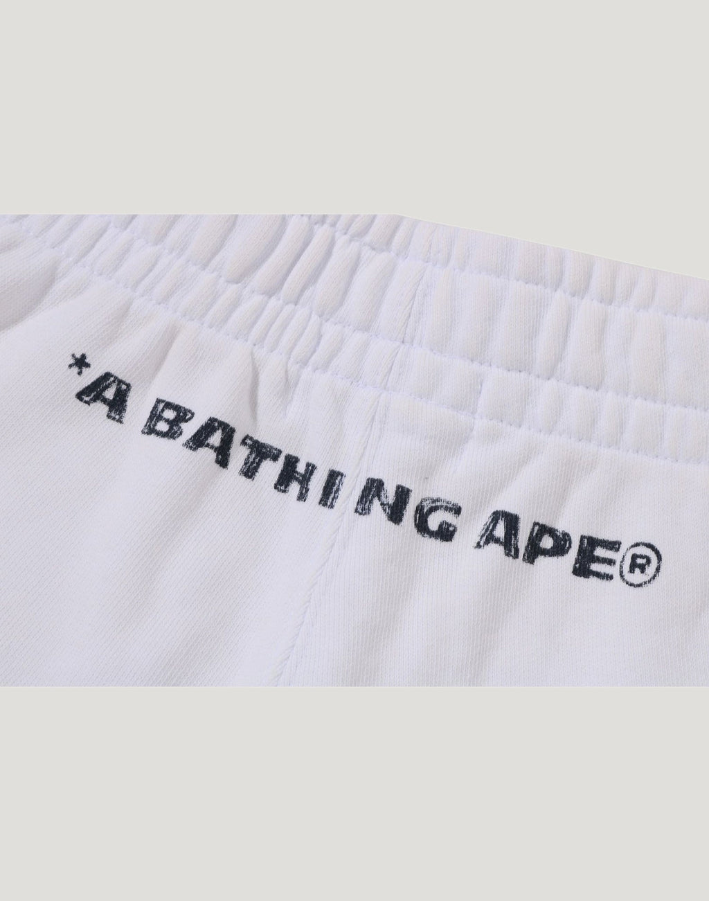 HEAVY WASH HAND DRAW FOOTBALL LOGO RELAXED FIT SWEAT SHORTS MENS