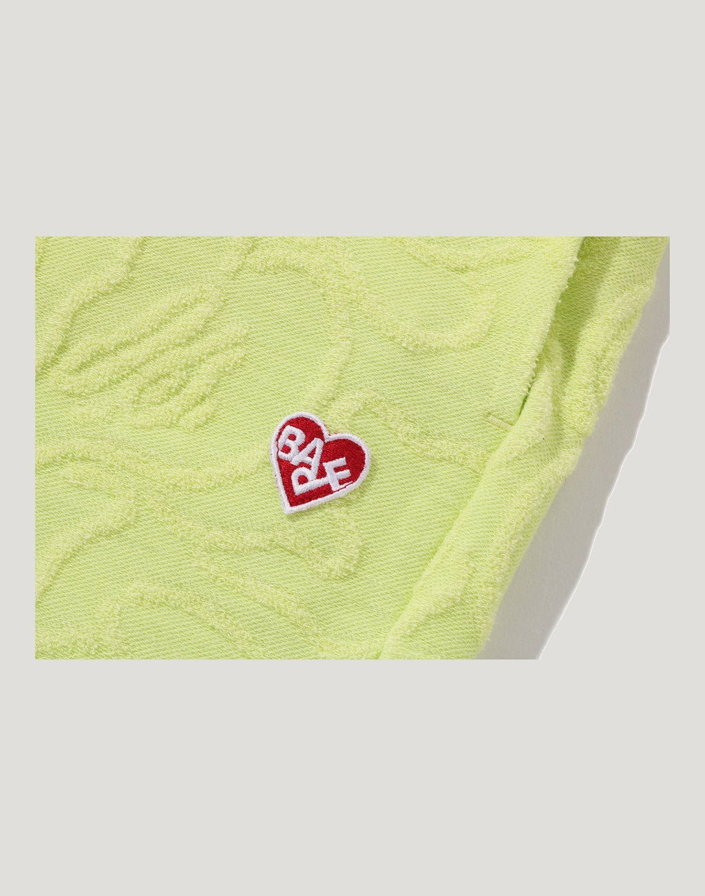 NEON CAMO JACQUARD SWEAT SHORTS LADIES