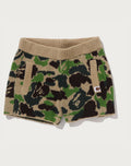 ABC CAMO TOWEL JACQUARD SHORTS LADIES