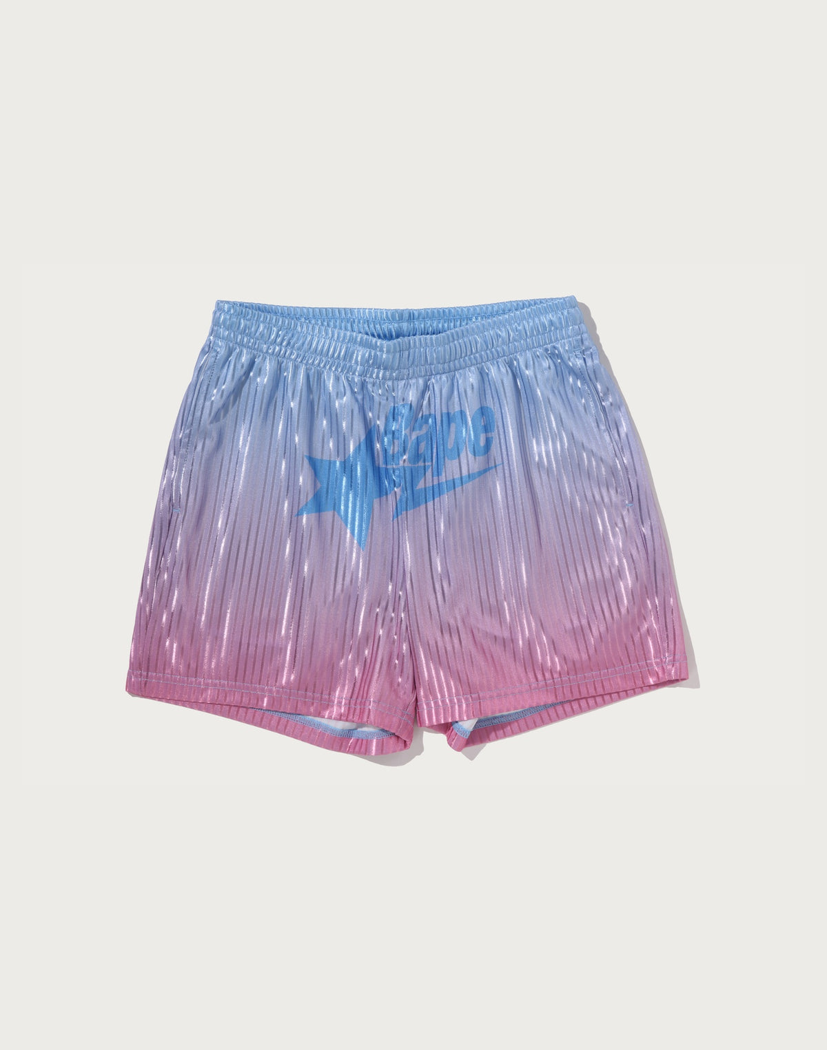 DIP DYE MULTI LOGO SHORTS LADIES