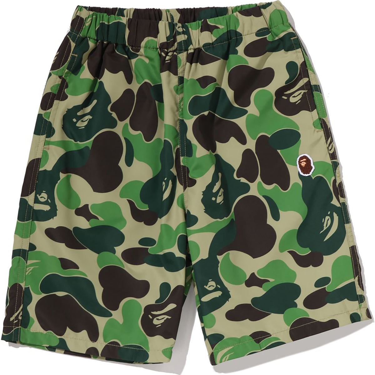 ABC CAMO APE HEAD ONE POINT BEACH SHORTS KIDS