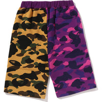 SPLIT CAMO SHARK SWEAT SHORTS JR KIDS