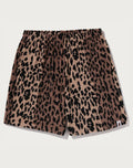 BAPE BY KAZUKI KURAISHI LEOPARD JACQUARD SHORTS MENS
