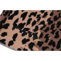 BAPE BY KAZUKI KURAISHI LEOPARD JACQUARD SHORTS MENS