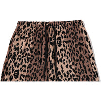 BAPE BY KAZUKI KURAISHI LEOPARD JACQUARD SHORTS MENS