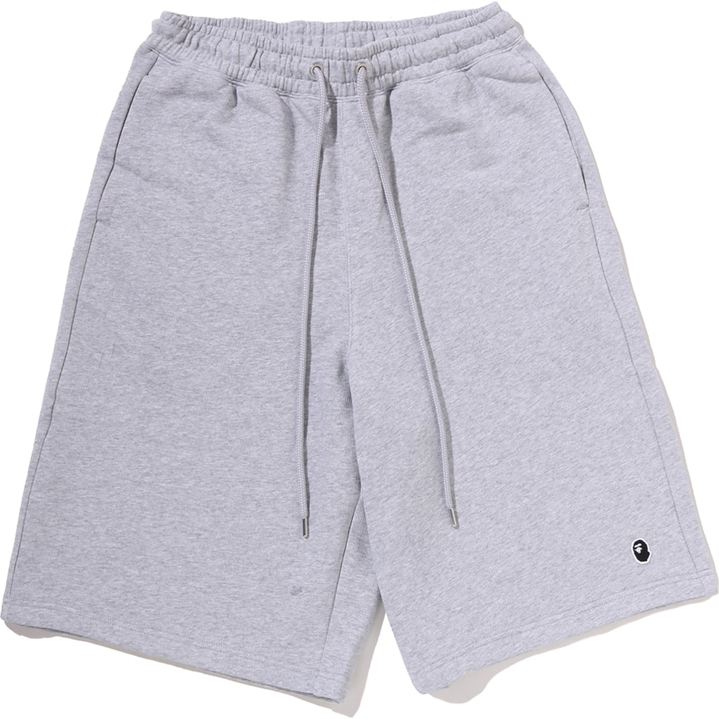 ONE POINT KNEE LENGTH RELAXED FIT SWEAT SHORTS MENS