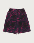 COLOR CAMO BAPE STA JORTS LADIES
