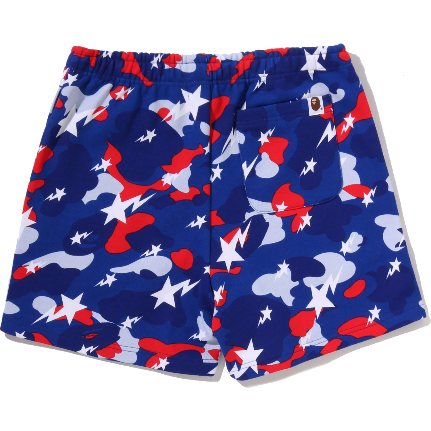 STA STRIKE CAMO SWEAT SHORTS LADIES