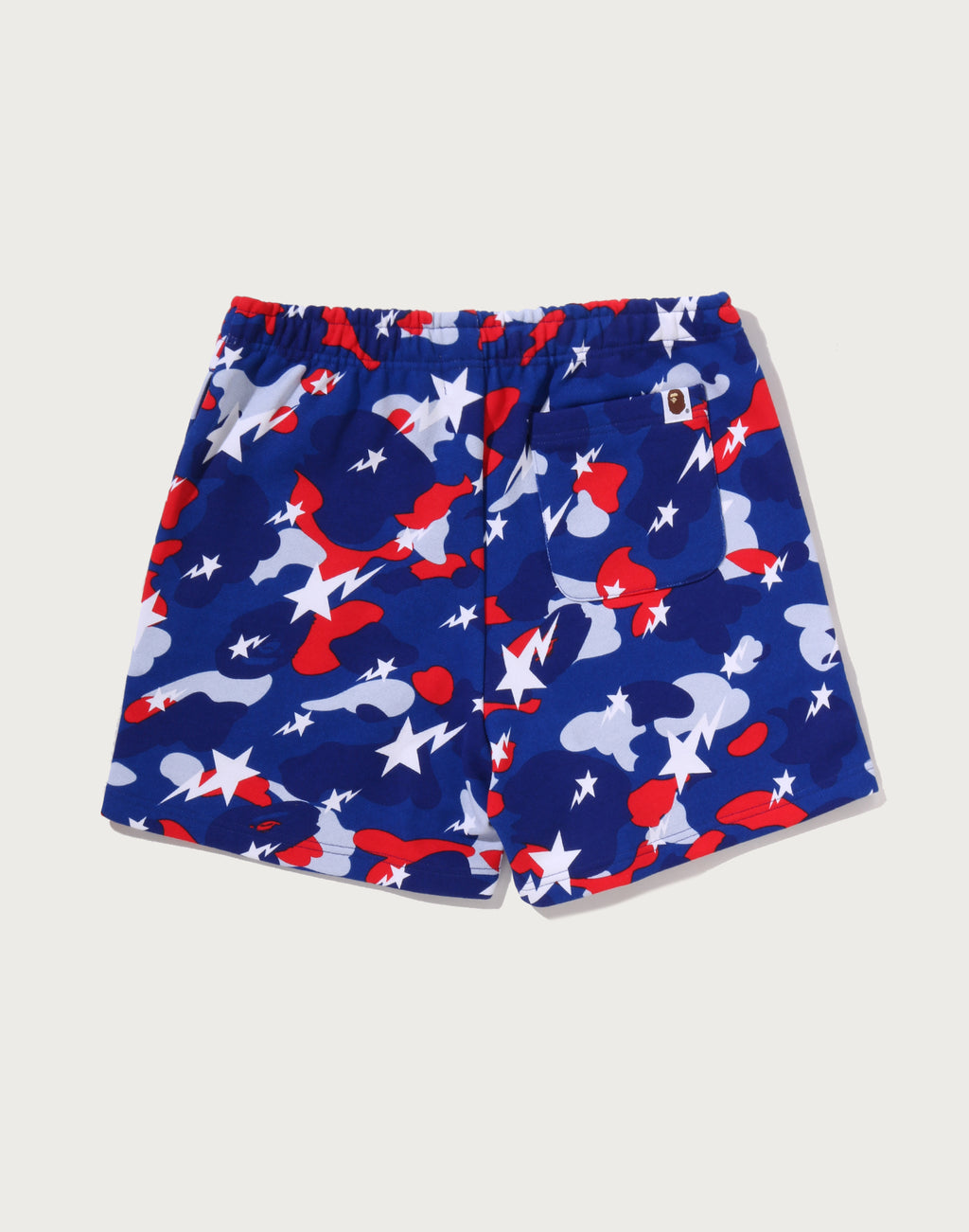 STA STRIKE CAMO SWEAT SHORTS LADIES