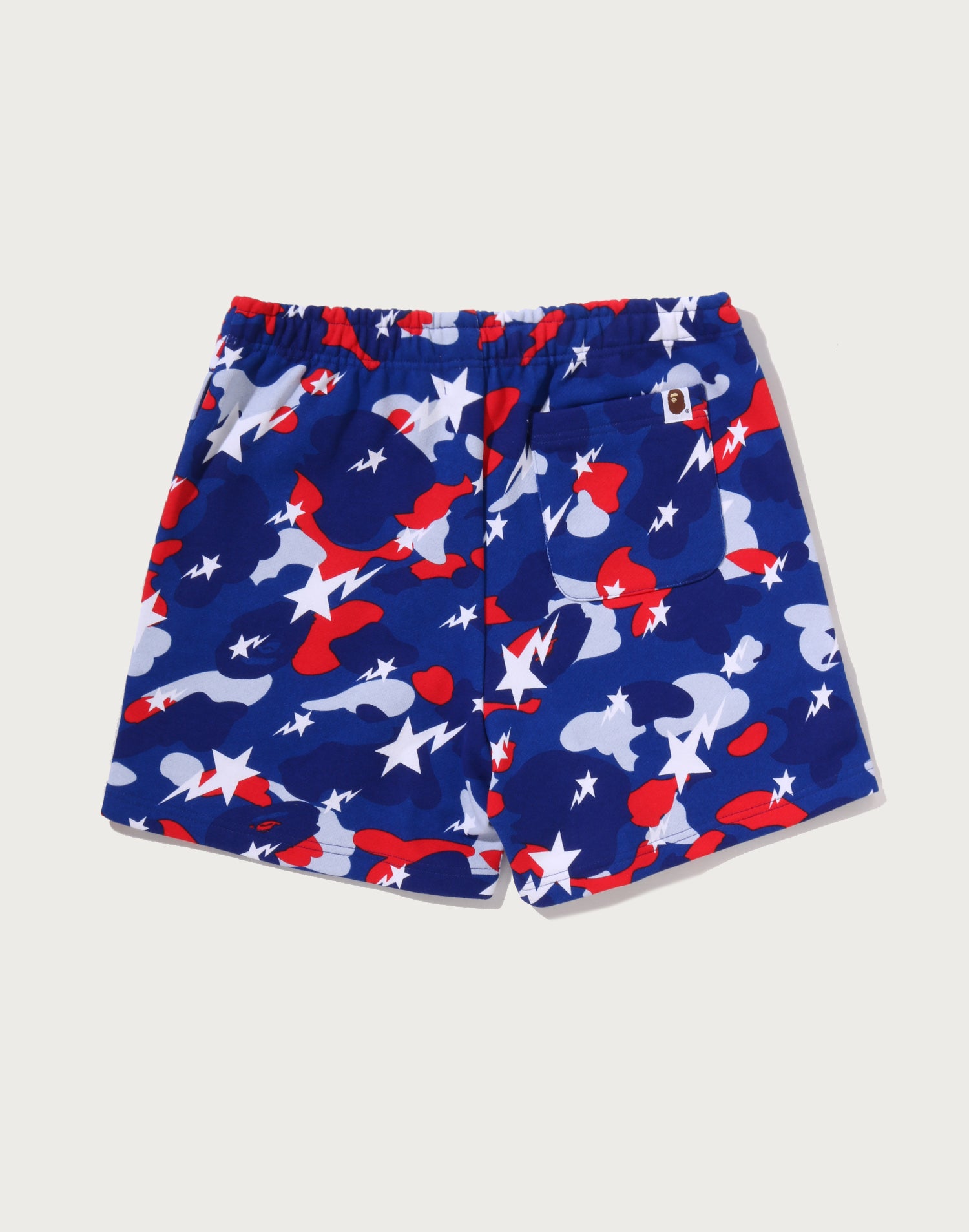 STA STRIKE CAMO SWEAT SHORTS LADIES