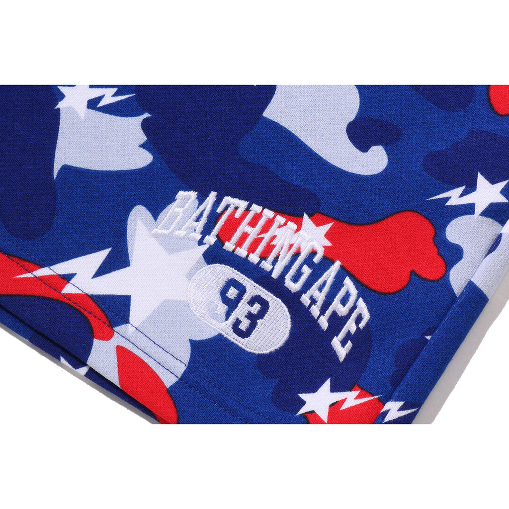 STA STRIKE CAMO SWEAT SHORTS LADIES
