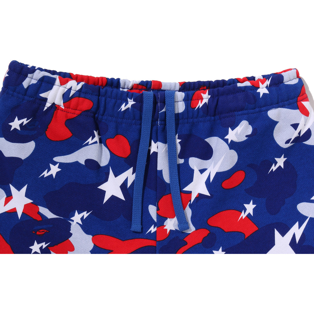 STA STRIKE CAMO SWEAT SHORTS LADIES