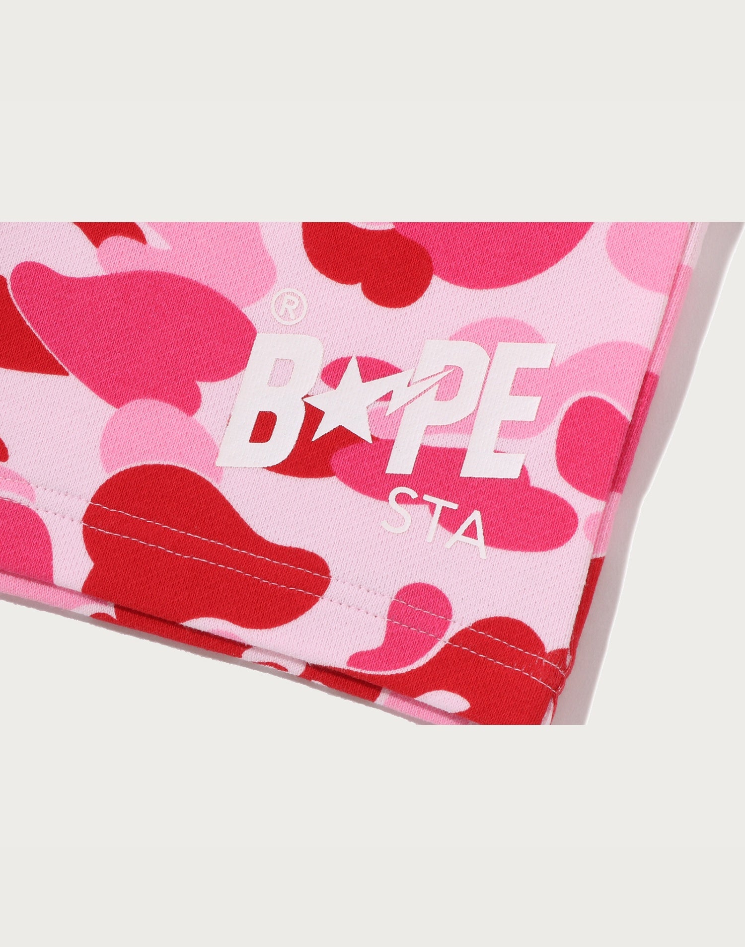 ABC CAMO BAPE STA LOGO SWEAT JORTS LADIES