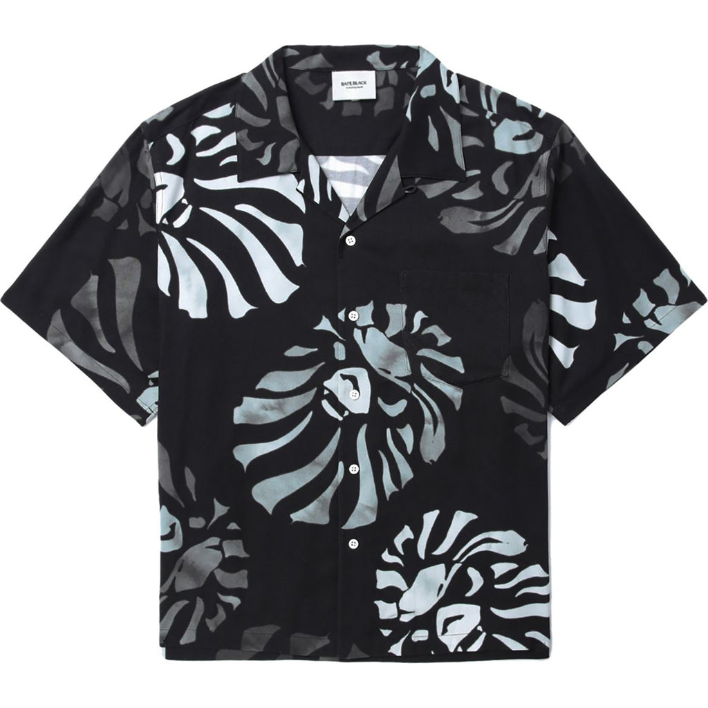 BAPE BLACK APE HEAD S/S SHIRT MENS