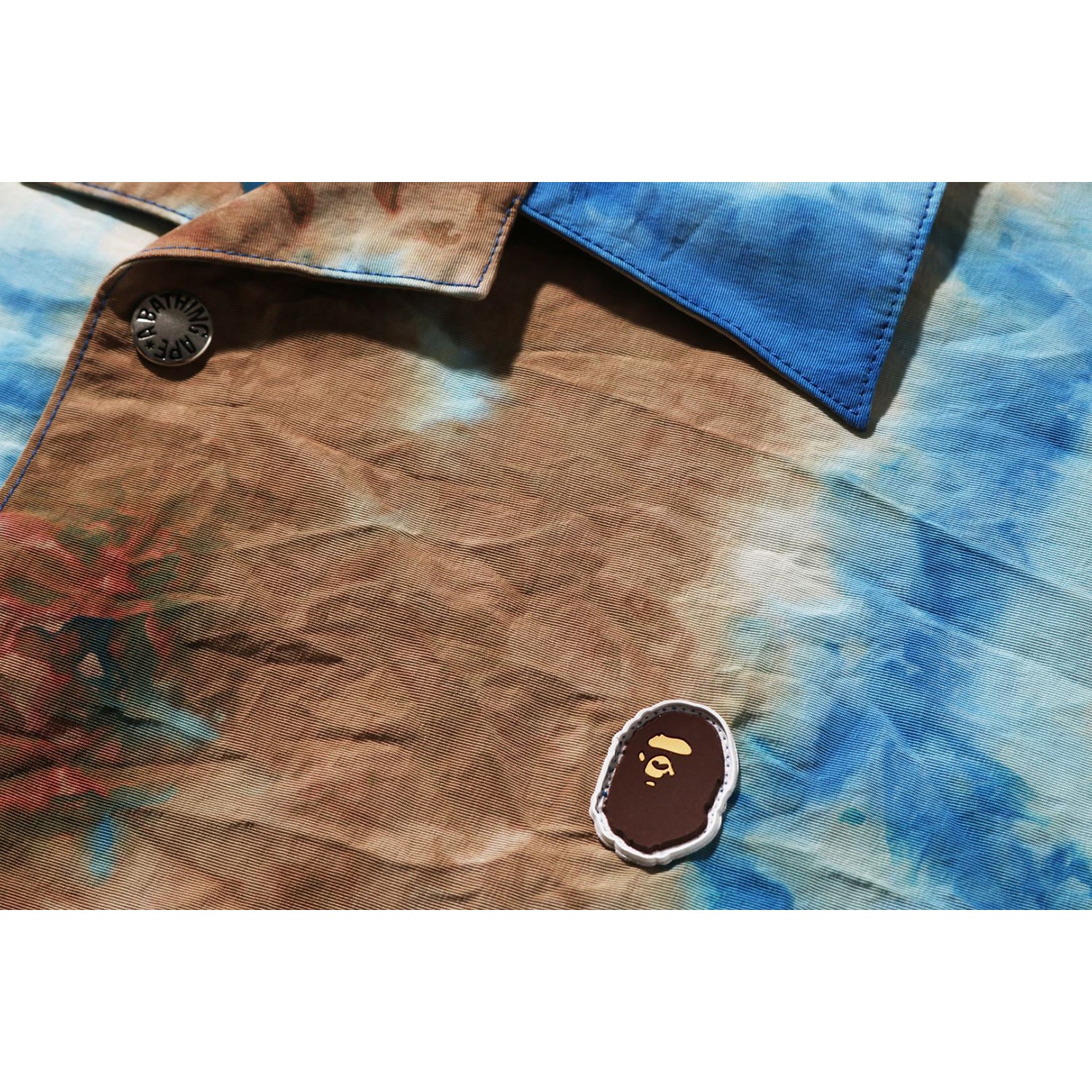 CHUSEN ONE POINT OPEN COLLAR SHIRT MENS – us.bape.com CHUSEN ONE POINT OPEN COLLAR SHIRT MENS – us.bape.com