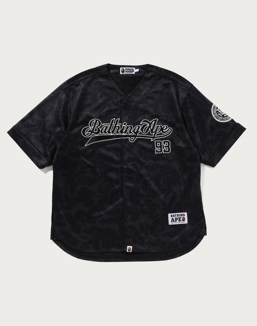 CAMO STRIPE BASEBALL SHIRT MENS