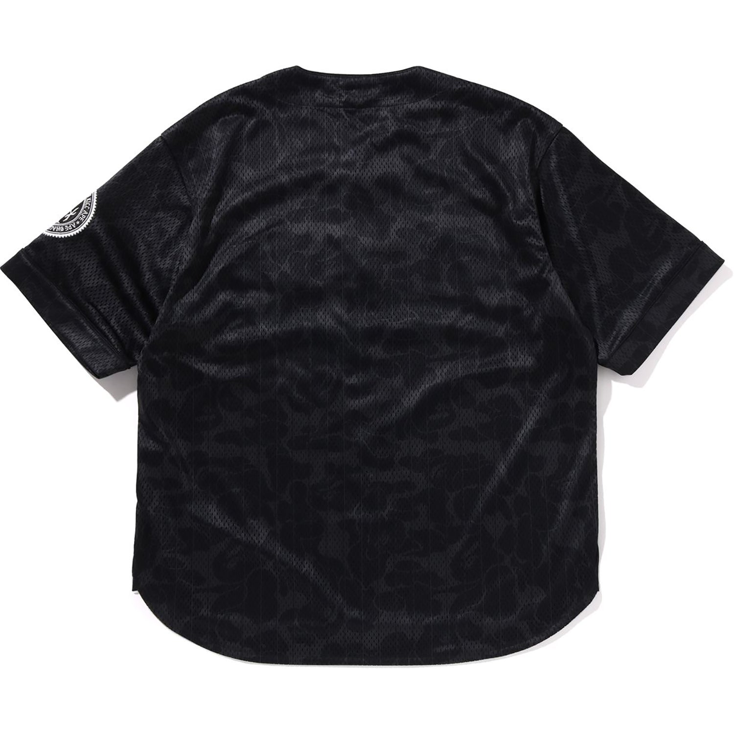 CAMO STRIPE BASEBALL SHIRT MENS – us.bape.com