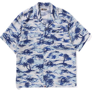 PALM TREE CAMO COLLEGE TEE MENS