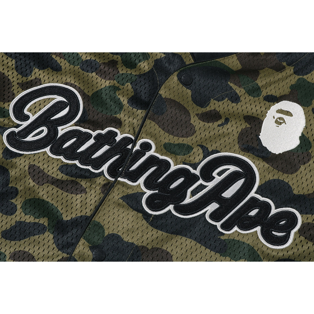 1ST CAMO BASEBALL SHIRT MENS