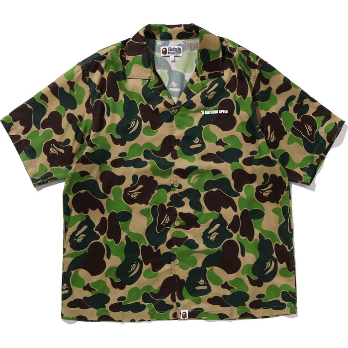 ABC CAMO OPEN COLLAR SS SHIRT MENS