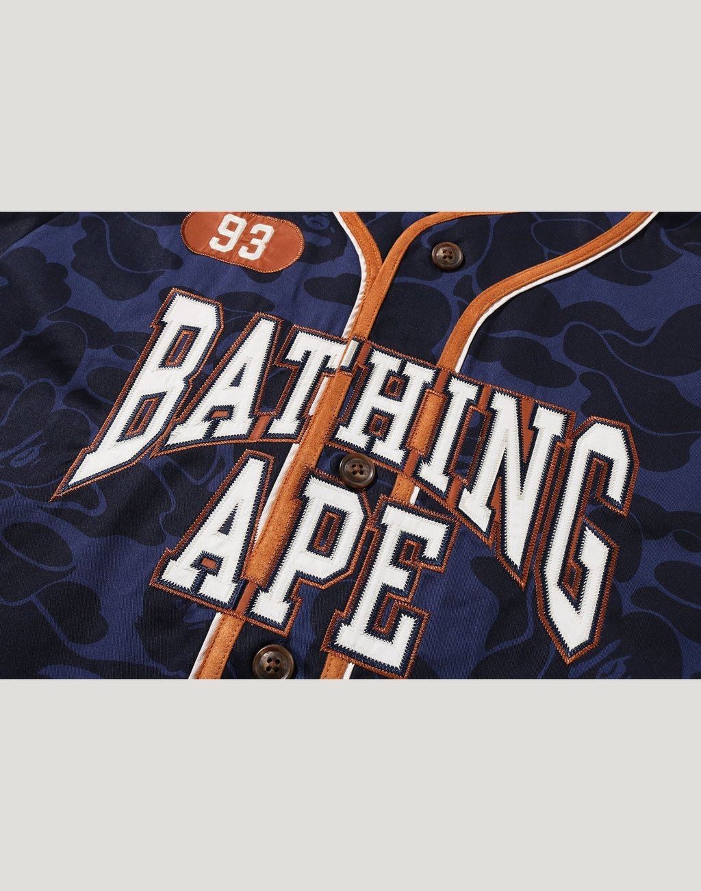 SOLID CAMO MULTI LOGO BASEBALL SS SHIRT MENS