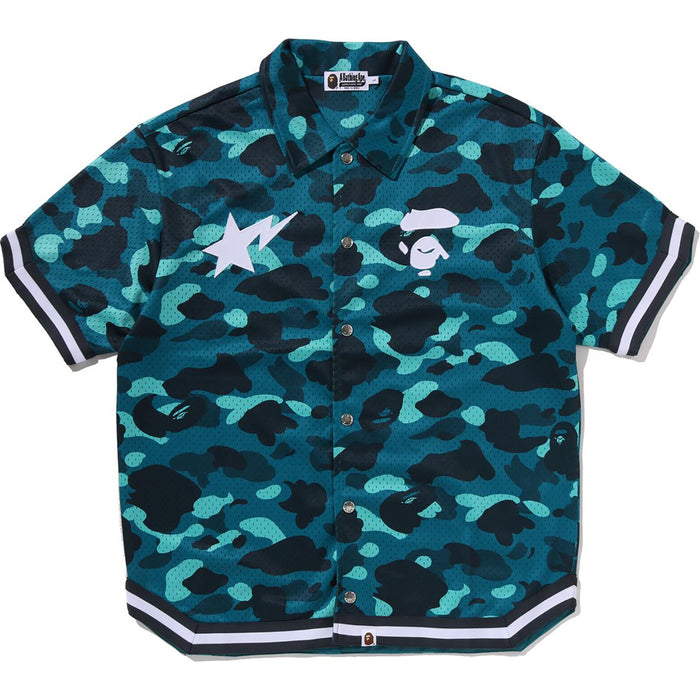 COLOR CAMO WARM UP SS SHIRT MENS