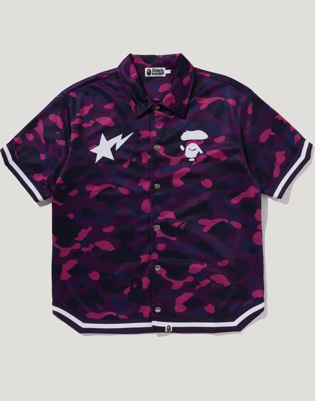 COLOR CAMO WARM UP SS SHIRT MENS