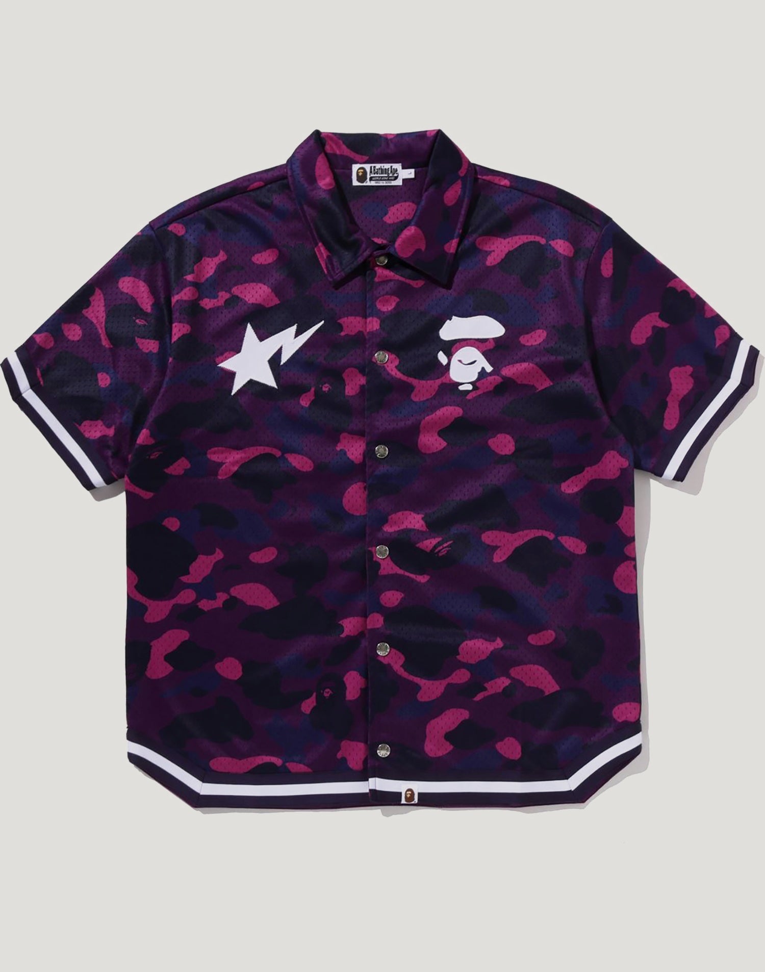 COLOR CAMO WARM UP SS SHIRT MENS