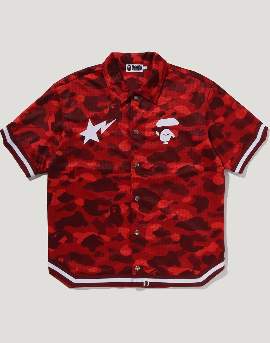 COLOR CAMO WARM UP SS SHIRT MENS