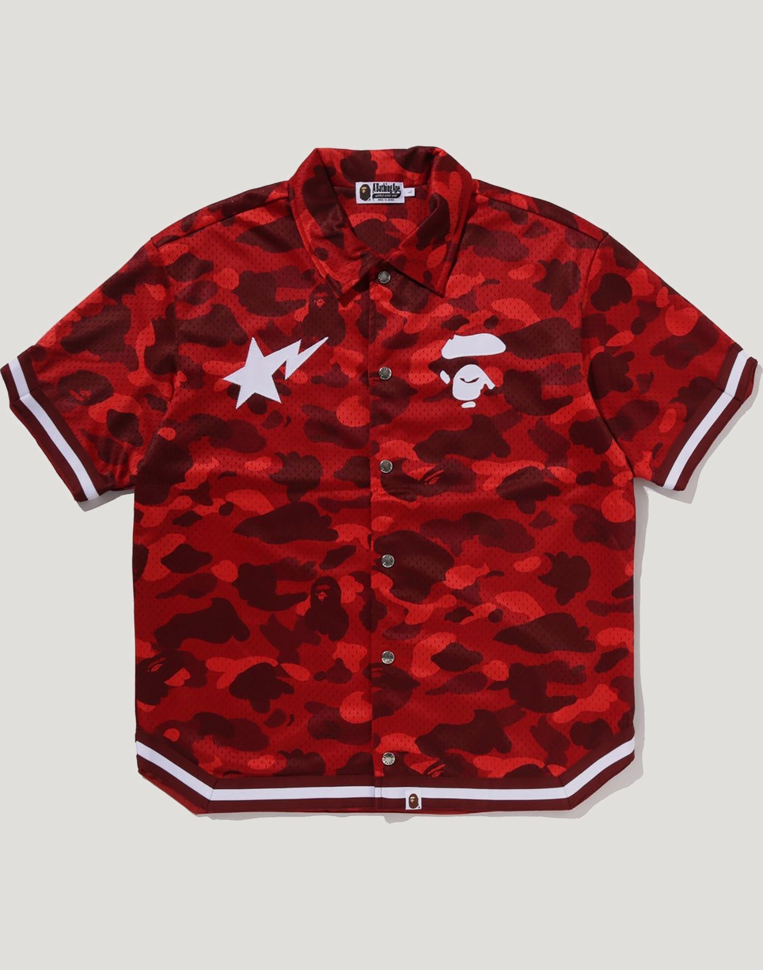 COLOR CAMO WARM UP SS SHIRT MENS