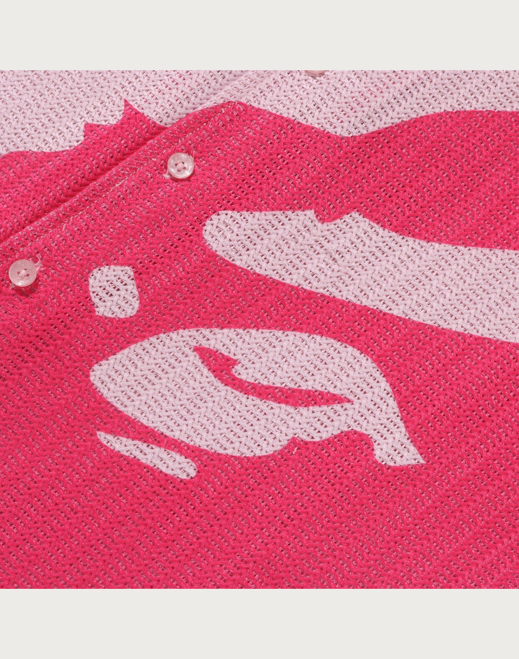 MEGA ABC CAMO OPEN COLLAR SHIRT LADIES