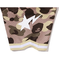COLOR CAMO MESH WARM UP RELAXED FIT SHIRT MENS