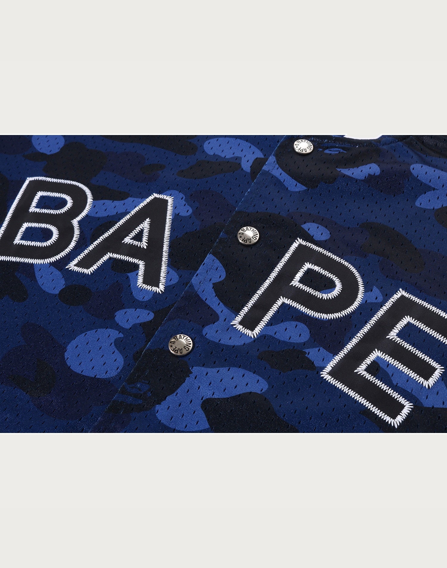 COLOR CAMO MESH WARM UP RELAXED FIT SHIRT MENS