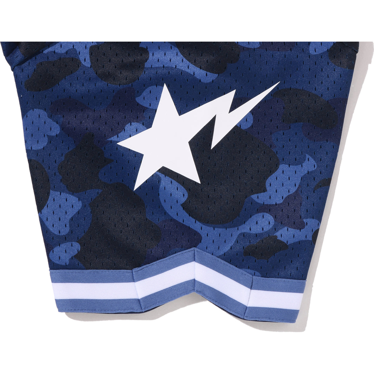 COLOR CAMO MESH WARM UP RELAXED FIT SHIRT MENS