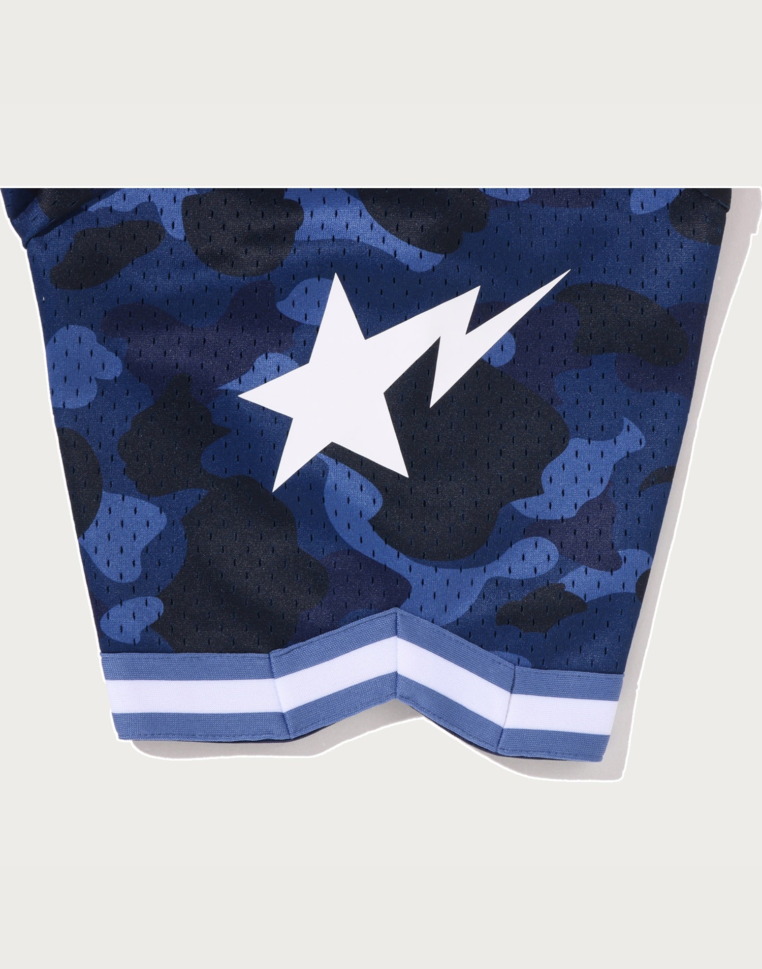 COLOR CAMO MESH WARM UP RELAXED FIT SHIRT MENS