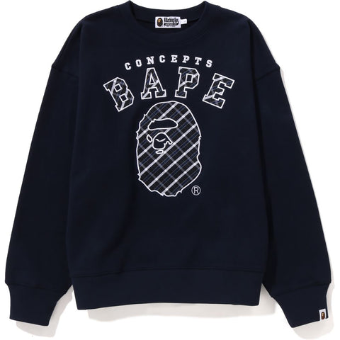 BAPE X CONCEPTS CREWNECK RELAXED FIT MENS