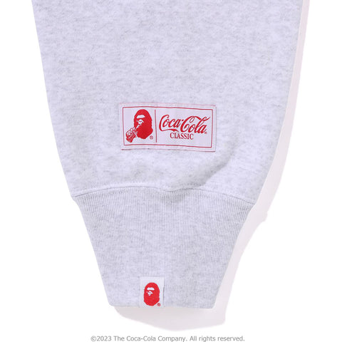 BAPE X COCA-COLA APE HEAD CREWNECK RELAX MENS | us.bape.com