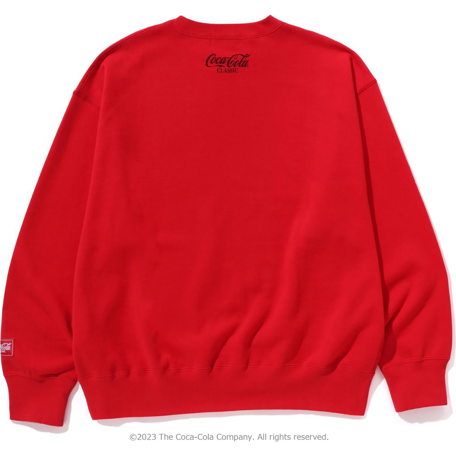 BAPE X COCA-COLA APE HEAD CREWNECK RELAXED FIT MENS