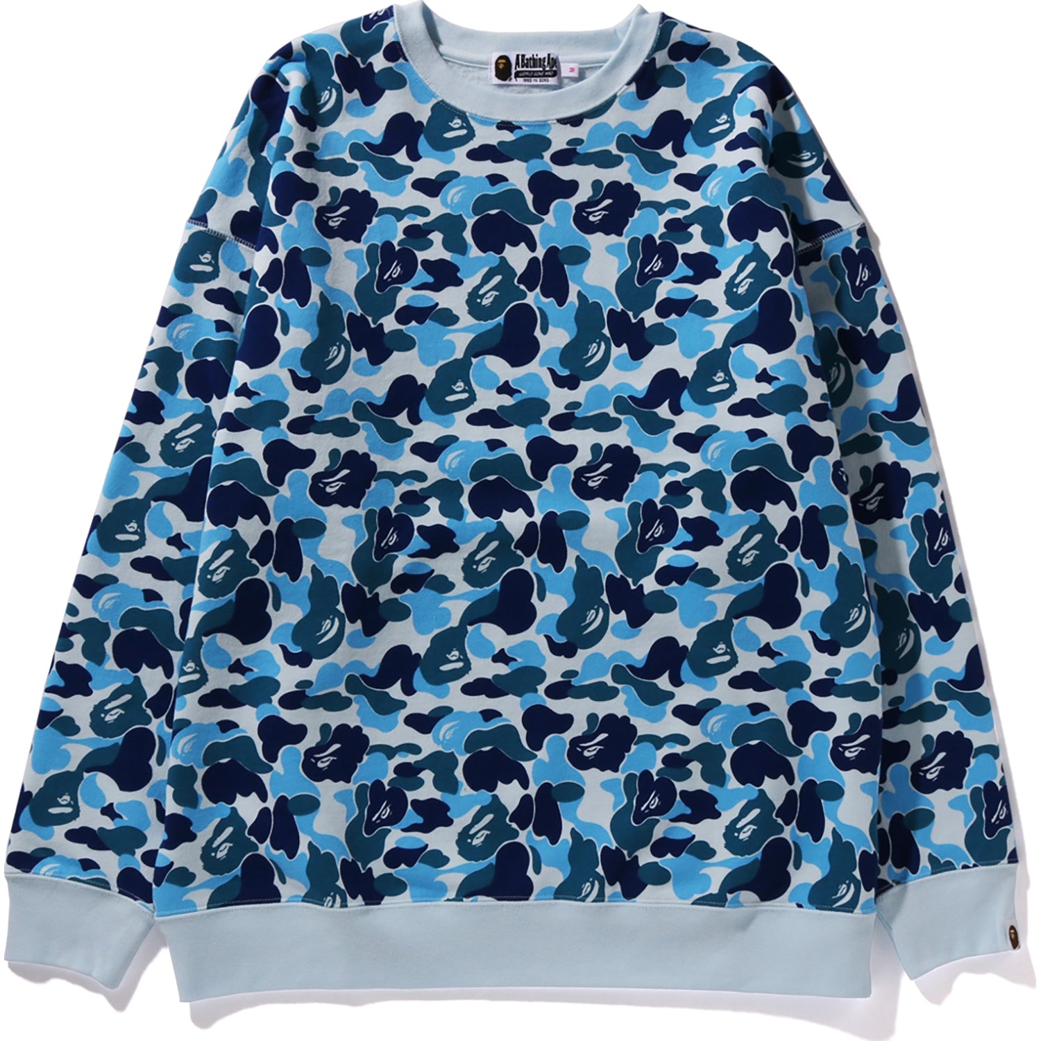 ABC CAMO CREWNECK RELAXED FIT LADIES