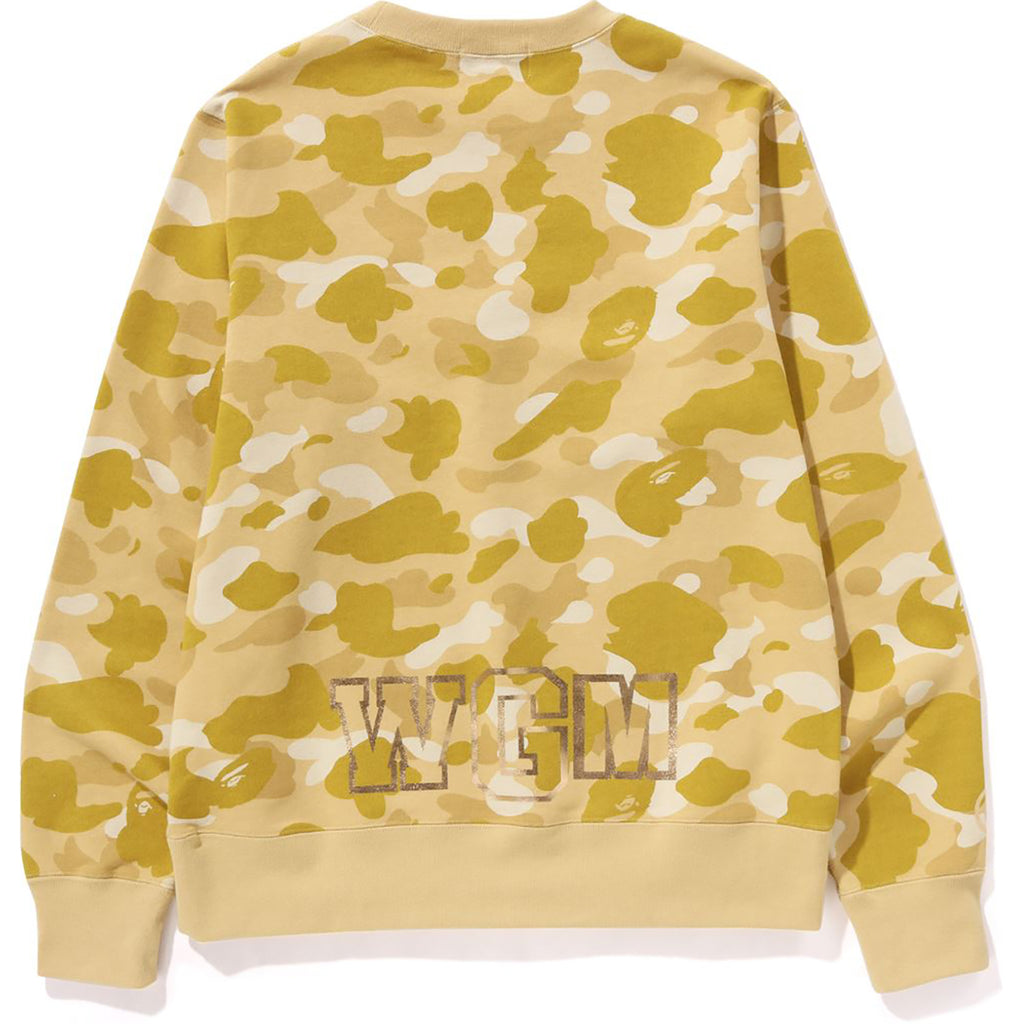 COLOR CAMO SHARK CREWNECK MENS