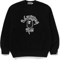 MAD APE COLLEGE HEAVY WASHED CREWNECK MENS
