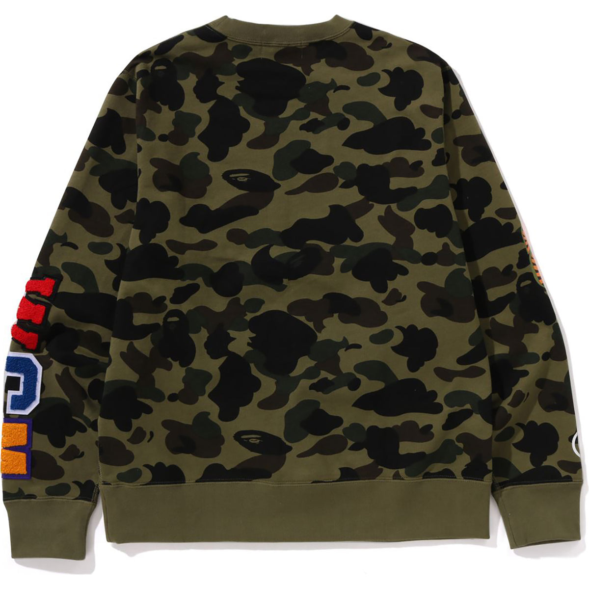 1ST CAMO SHARK CREWNECK MENS