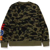 1ST CAMO SHARK CREWNECK MENS