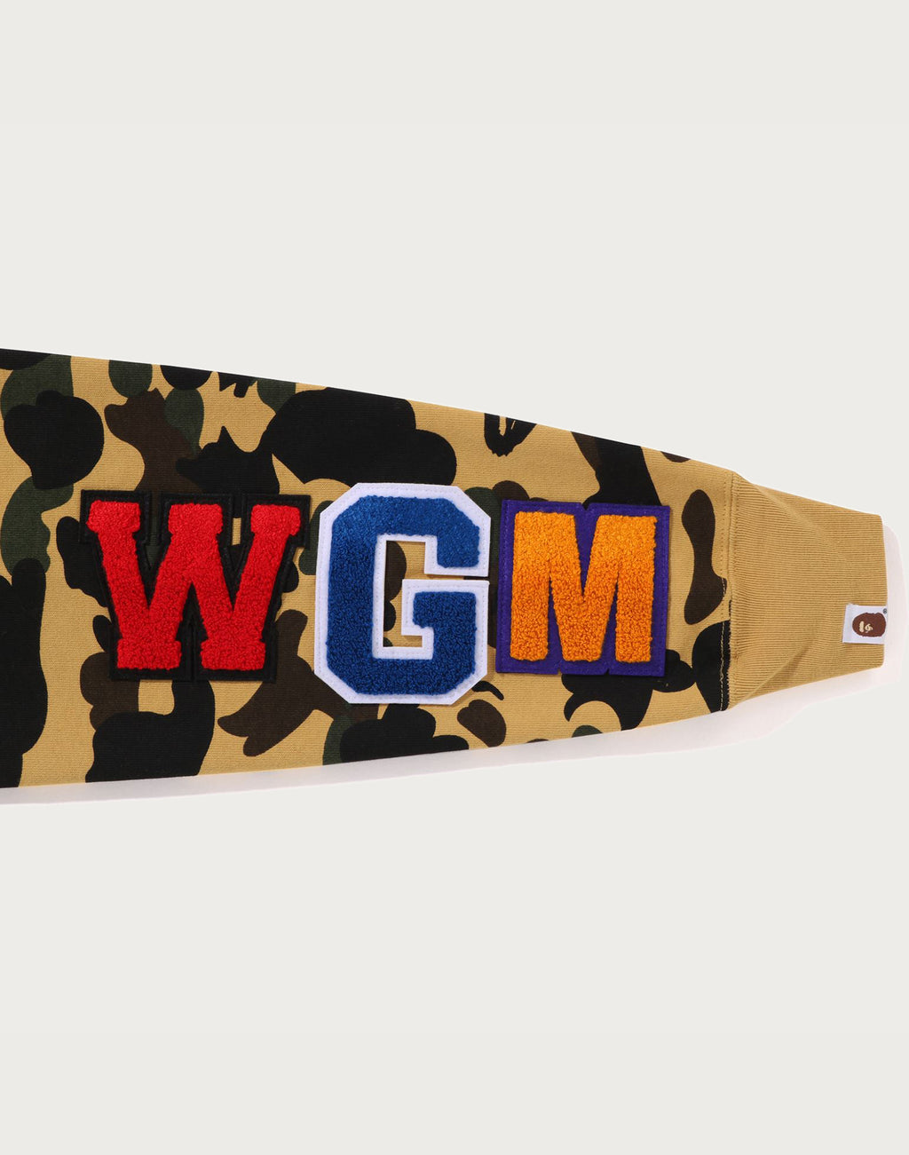 BAPE MENS 1ST CAMO SHARK CREWNECK SWEATSHIRT