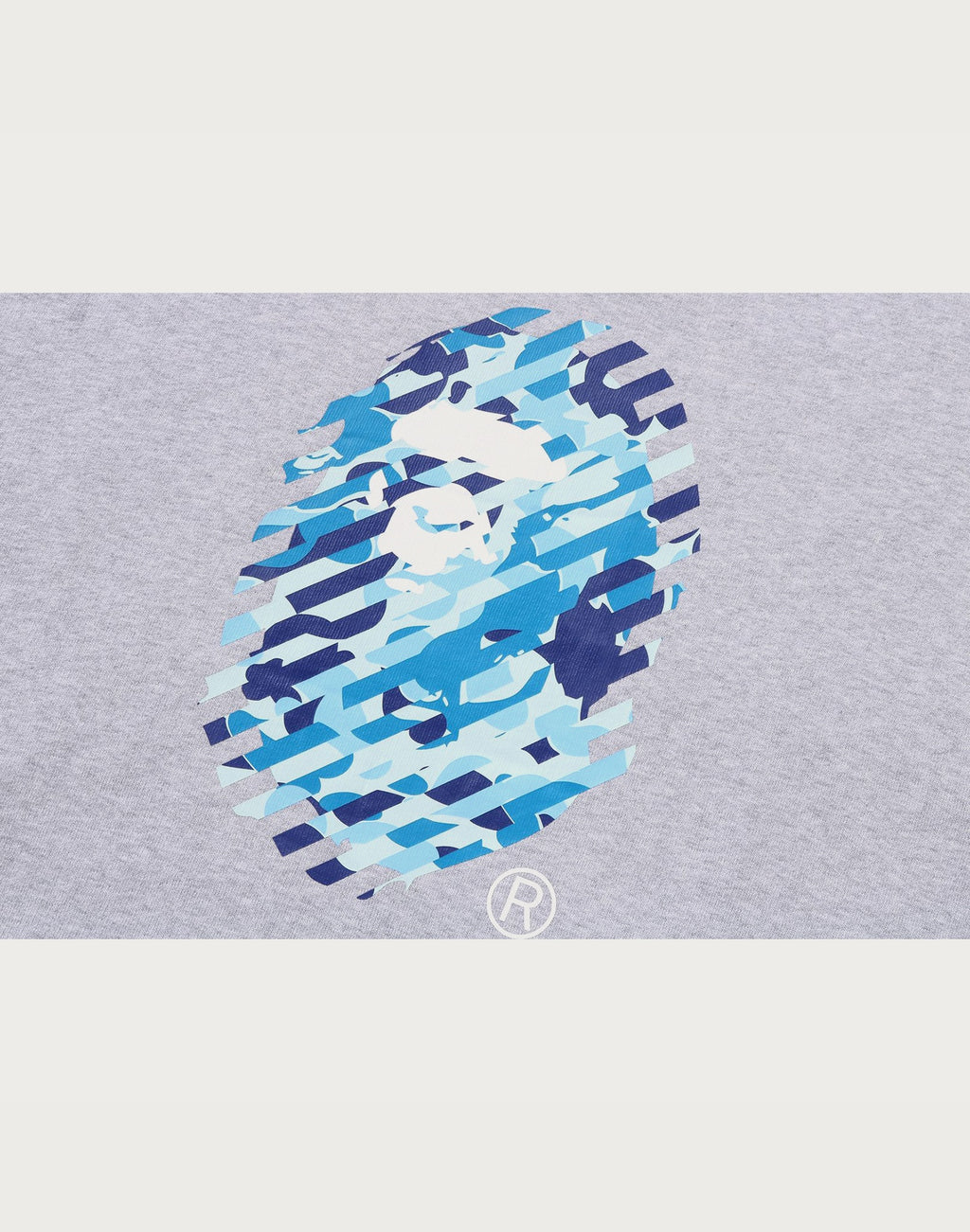 ABC CAMO APE HEAD RELAXED FIT CREWNECK SWEATSHIRT MENS
