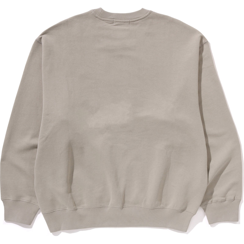 ONE POINT RELAXED FIT CREWNECK SWEATSHIRT MENS